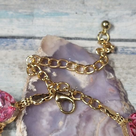 Multicolor Teardrop Necklace - Picture 3 of 10